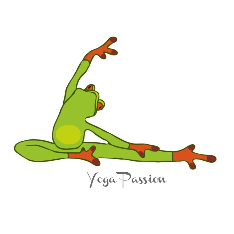 Frosch-Yoga Leidenschaft
