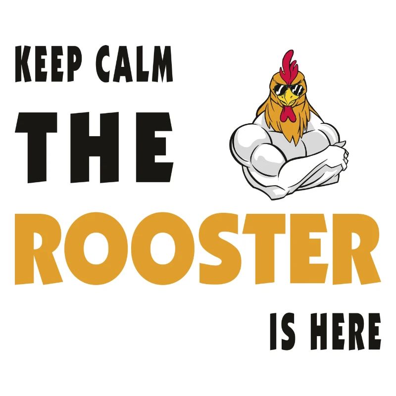 Reste calme, le coq est là.