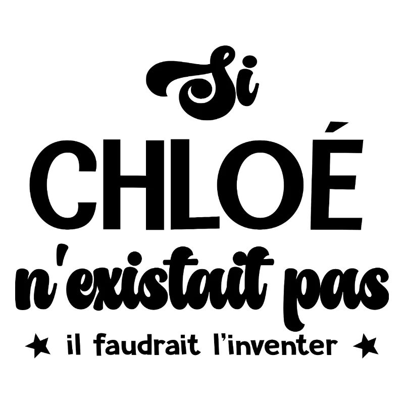 Chloé personalised gift chloé