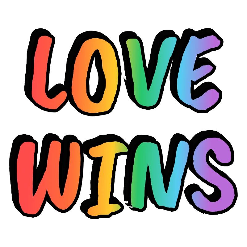 Love Wins Rainbow Gradient