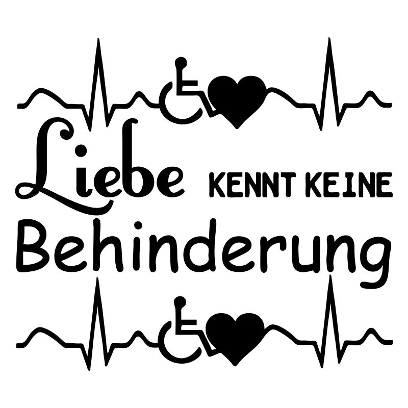 Liebe kennt keine Behinderung Geschenk