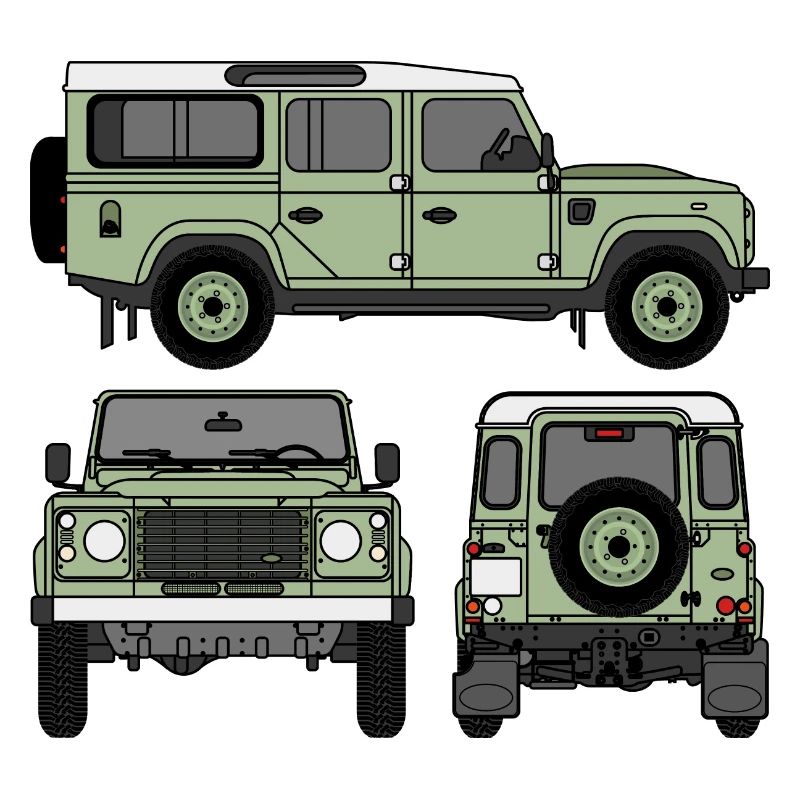 Defender 110 - Seiten