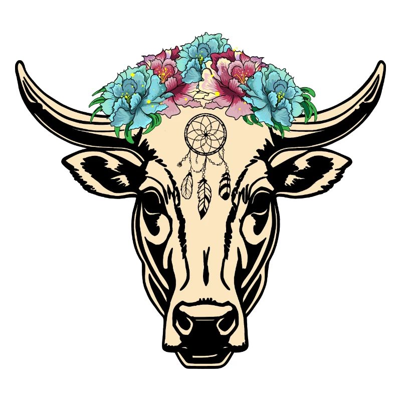 Vache Hippie Boho