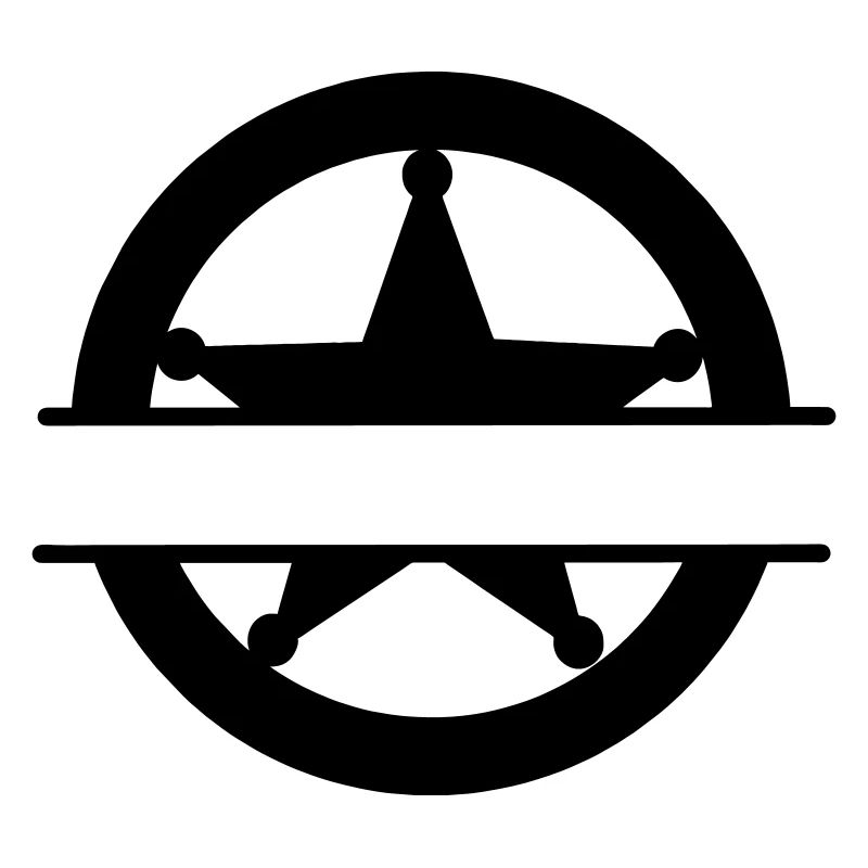 Marshall star in circle