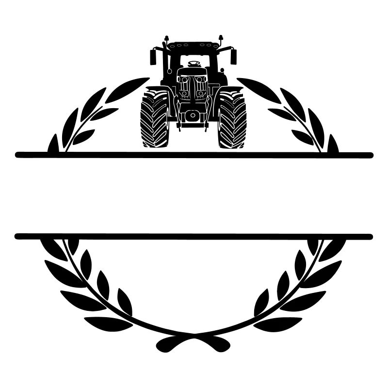 Lorbeerkranz Ackerschlepper