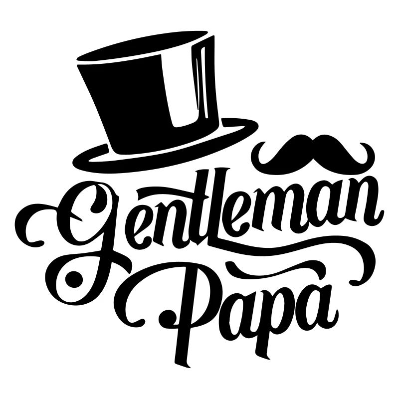 Design Élégant : 'Gentleman Papa