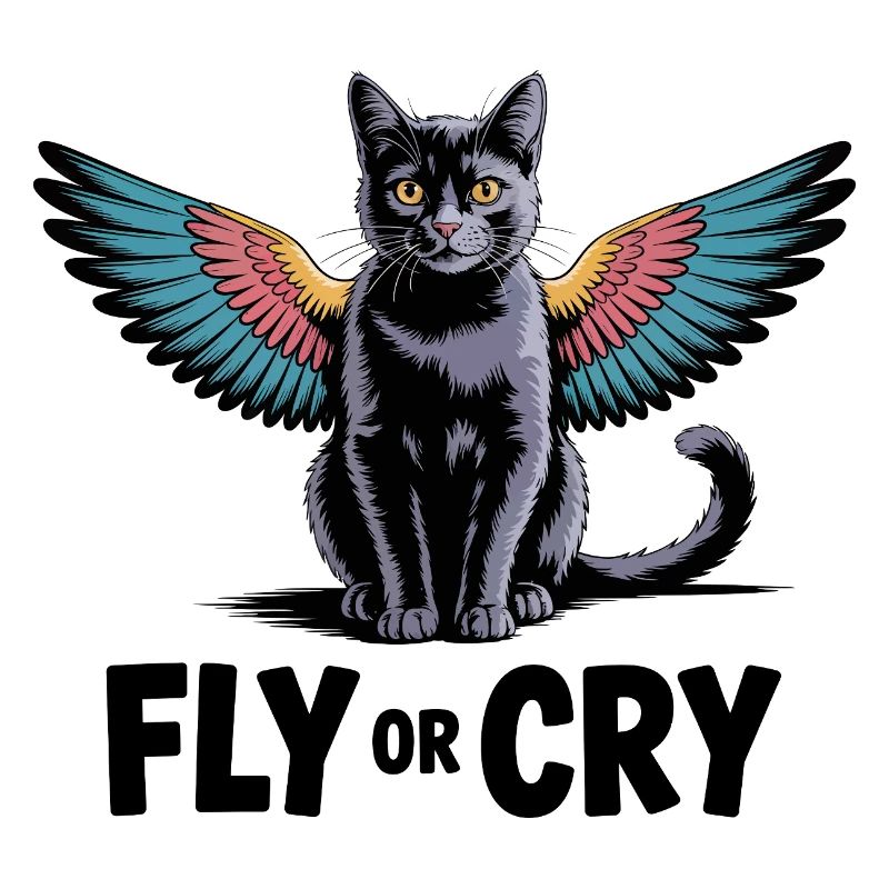 Fliege oder rufe Katze