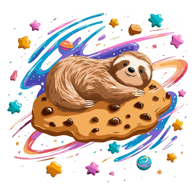 Paresseux de l’espace sur Cookie