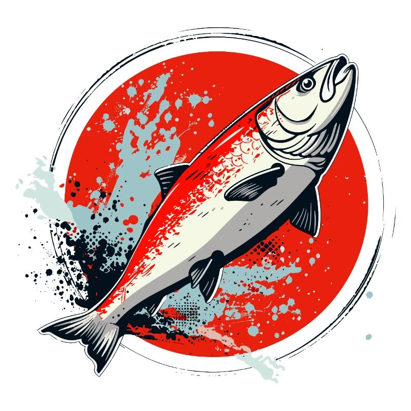Fisch Grafik