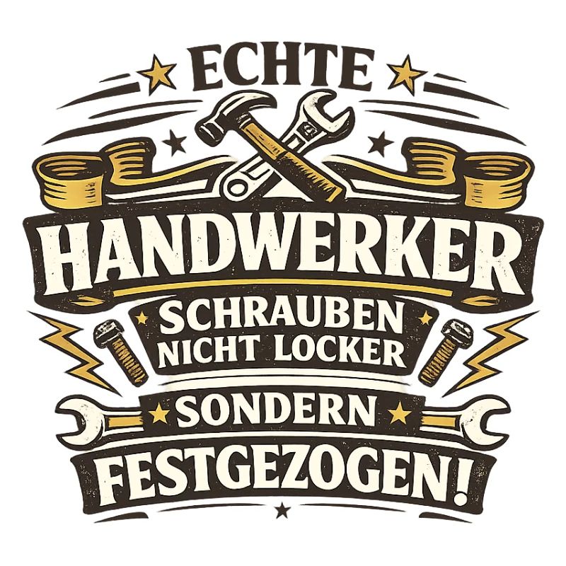 Echte Handwerker Festgezogen!