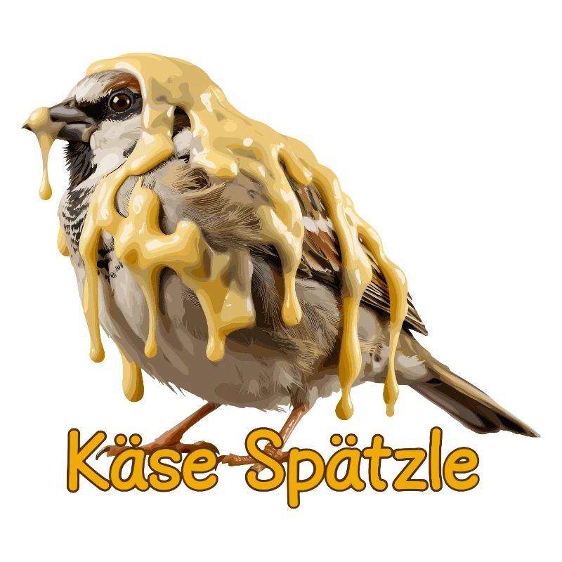 Fromage Spätzle Spatz Fromage Souabe Drôle