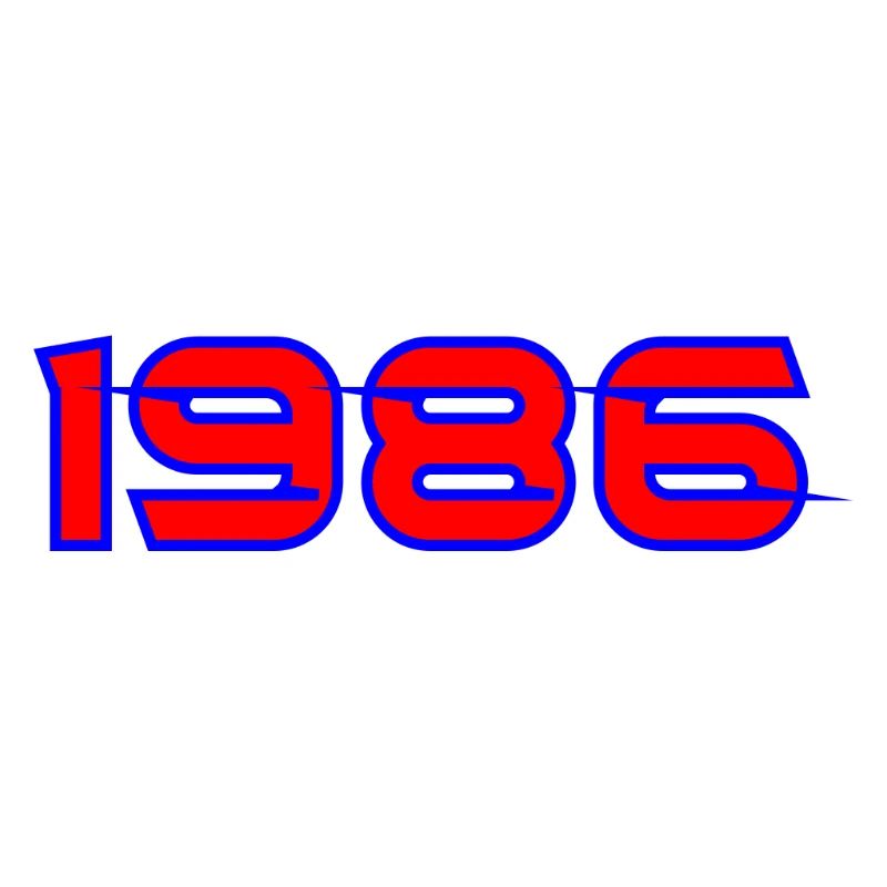 1985 Neon Retro Graffiti