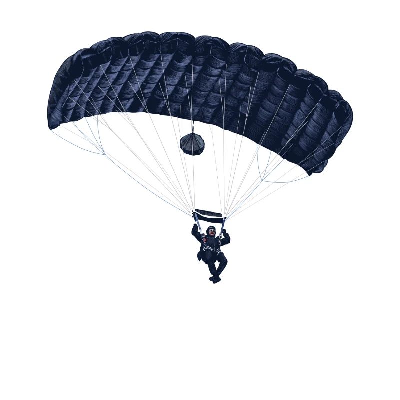 parachuting