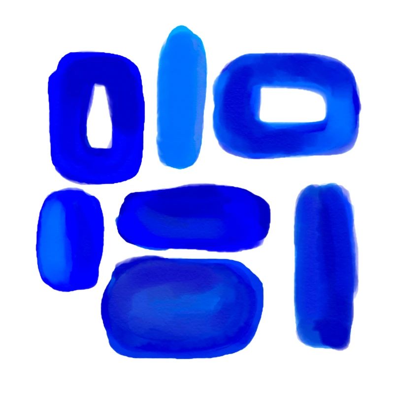 Blue Sky Abstract Design