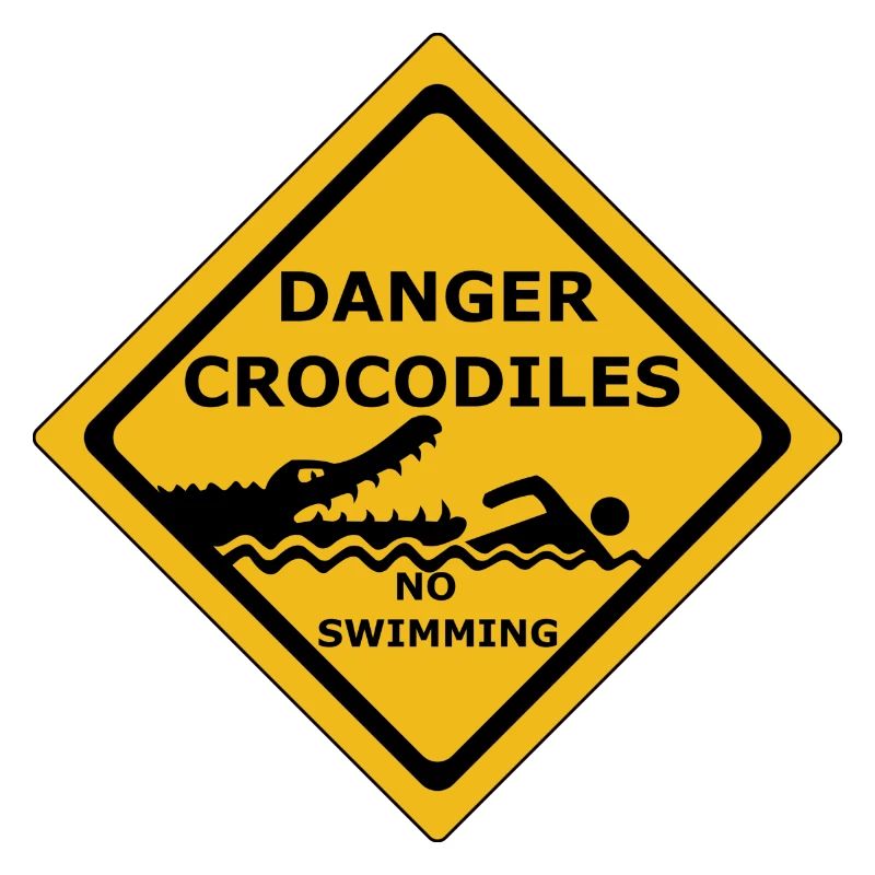 danger crocodiles