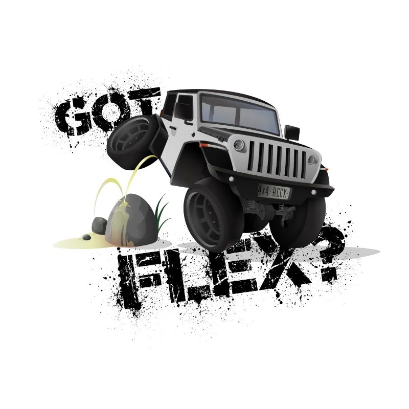 GOT FLEX? - OFFROADER Crawler - White