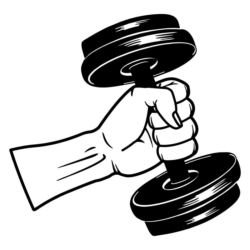 Fitness GYM Dumbbel Gewicht mit Fausttraining