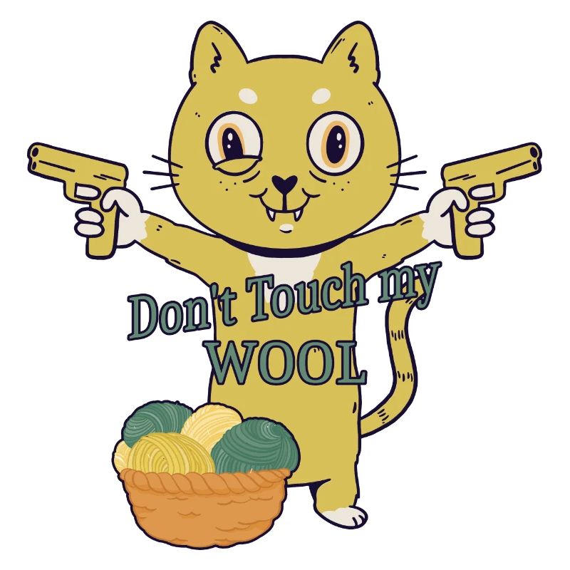 Don't touch my wool!