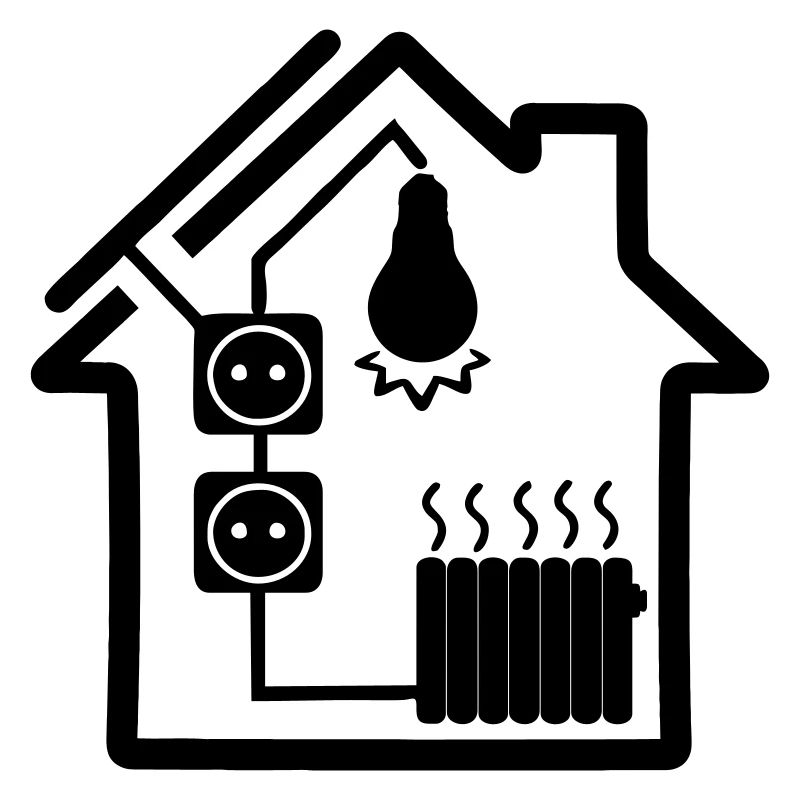 Haus mit Solarenergie