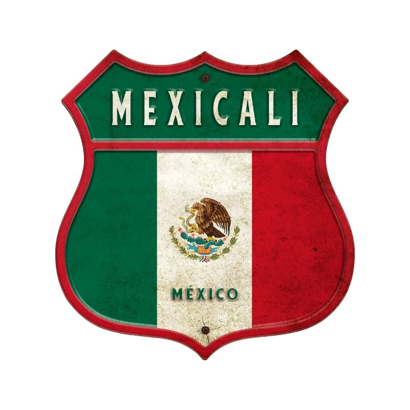Mexicali Mexico crest design