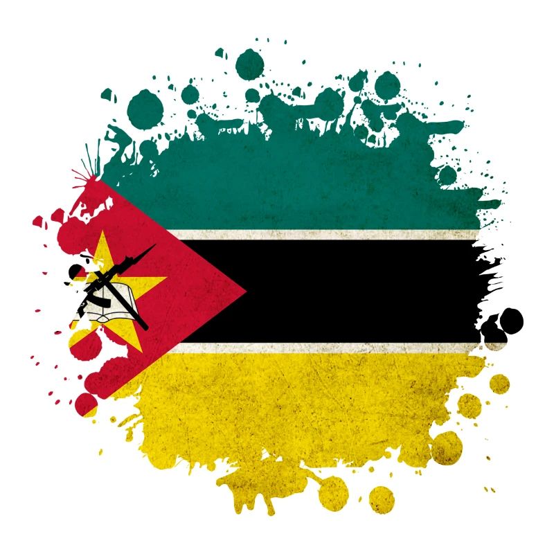 Design du drapeau du Mozambique