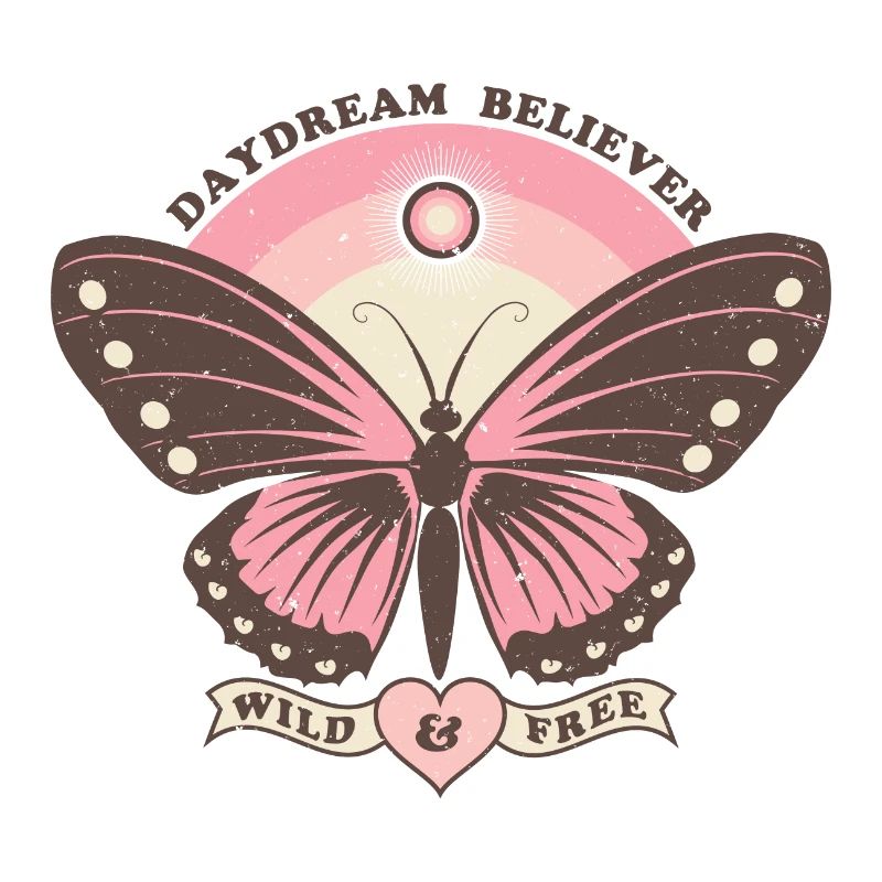 Boho Style Schmetterling