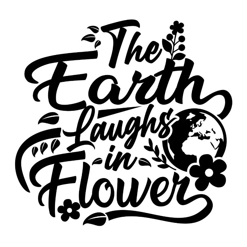 the earth laughs in flower