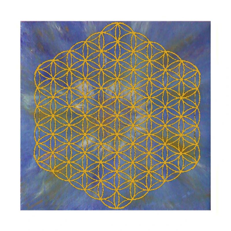 Blume des Lebens - 5. Dimension "Erzengel Michael"