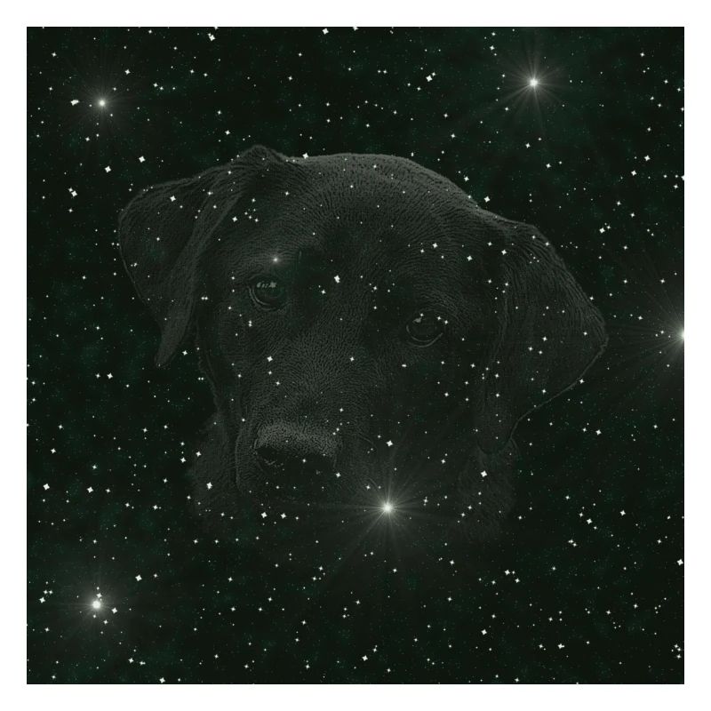 originelle geschenke, Labradorkopf nachtmuster