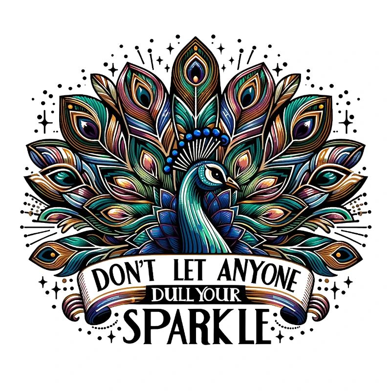 Peacock - Don't Let Aynone Dull Your Sparkle