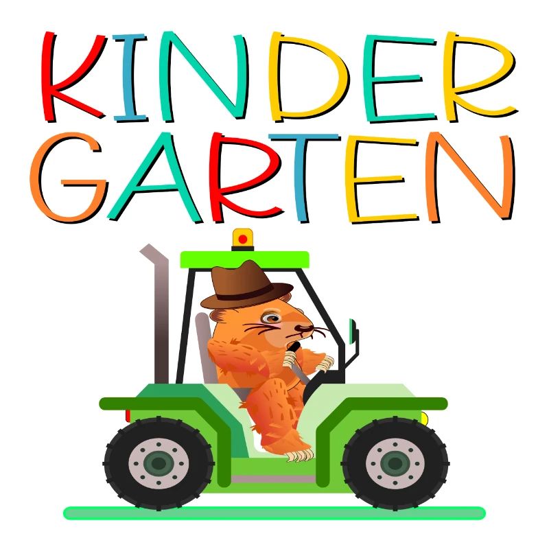 Kindergarten Kind Traktor