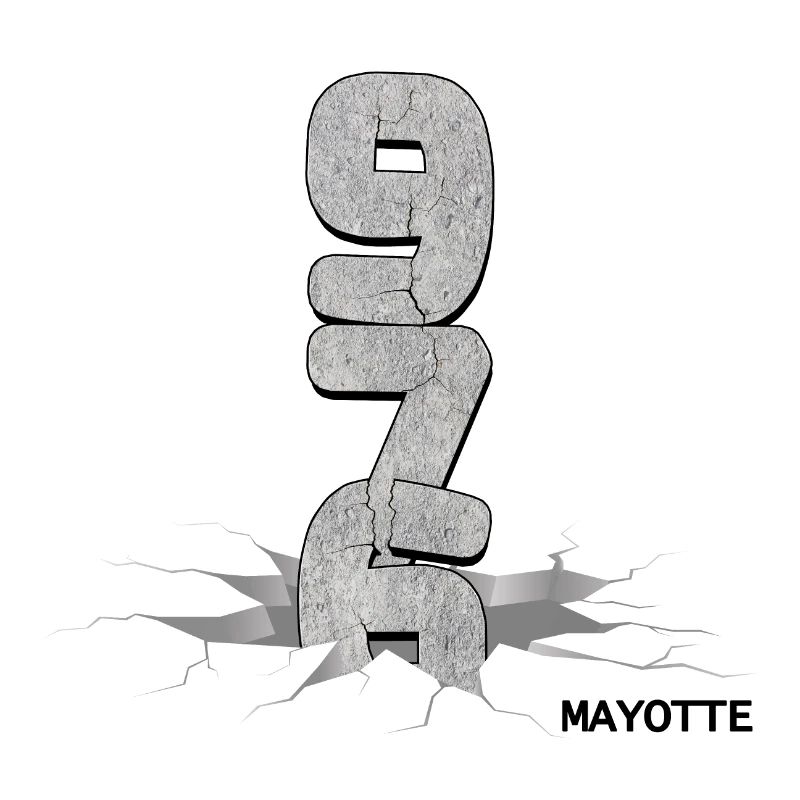T SHIRT 976 mayotte