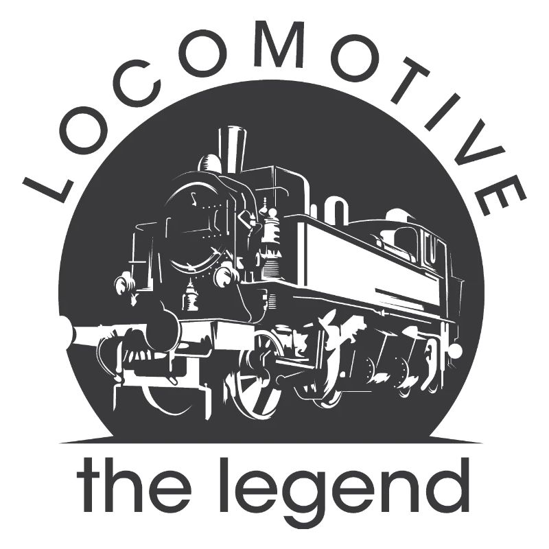 alte Lok Zug Bahn Sächsiche Bahn Symbol Logo