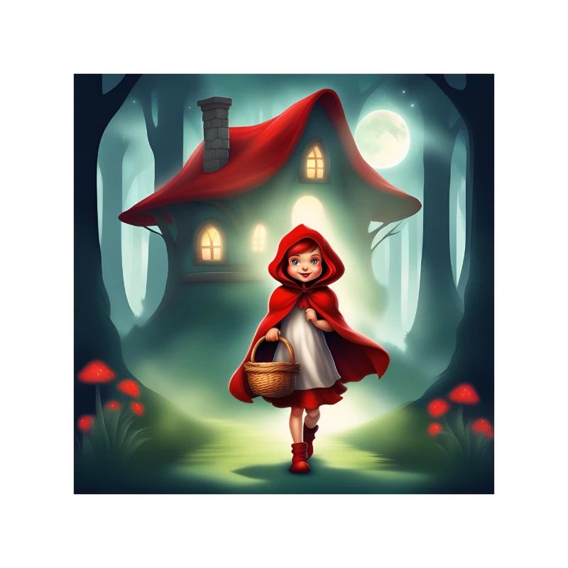 le petit chaperon rouge, conte merveilleux
