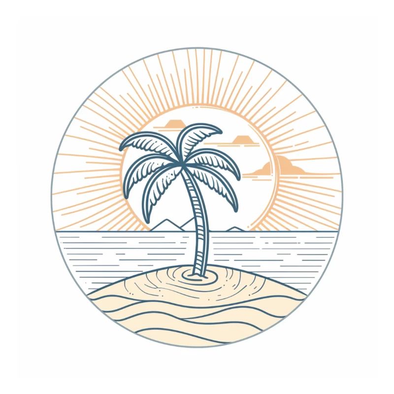 Sunny Island Palm Circle