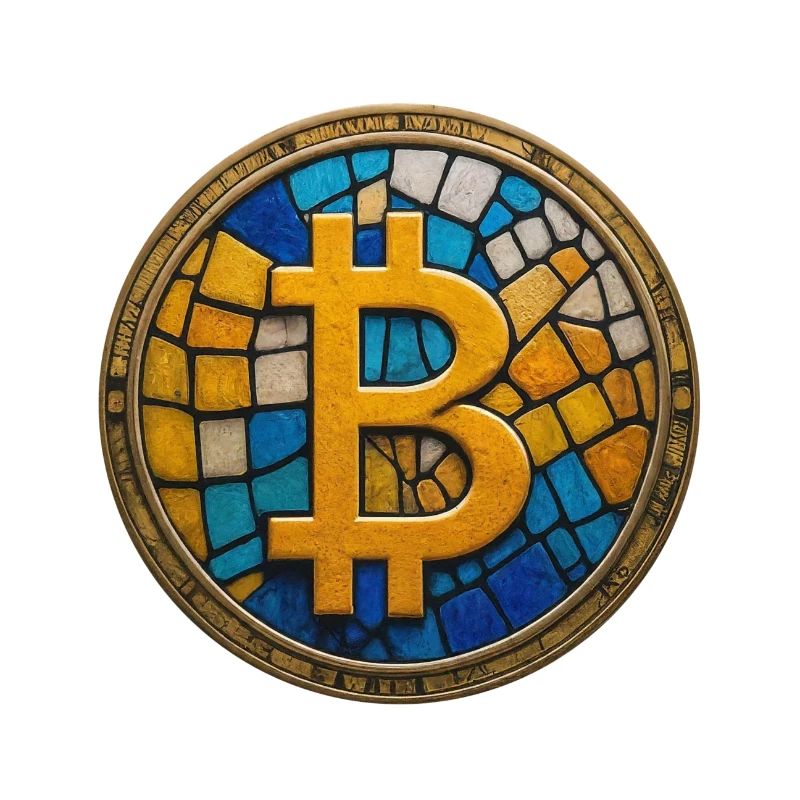 Mosaïque Bitcoin