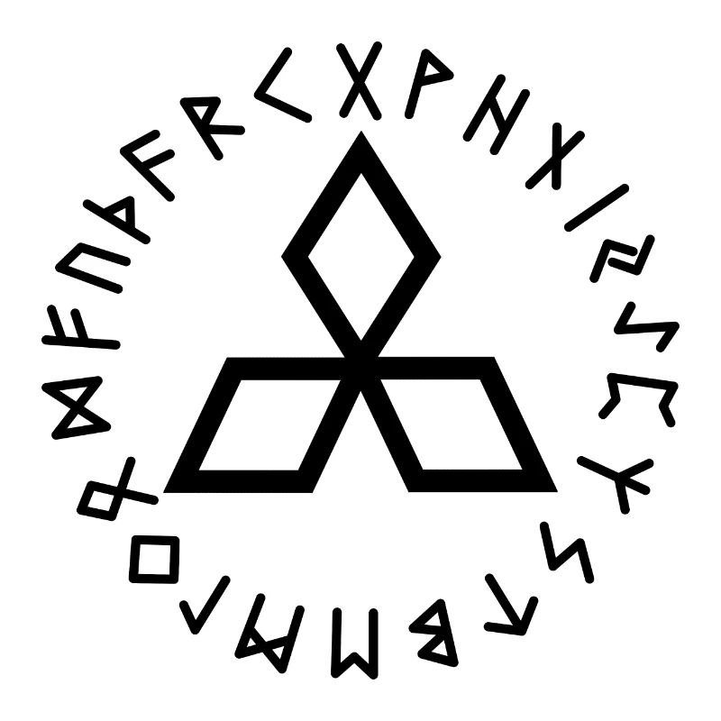 Triceps runes black