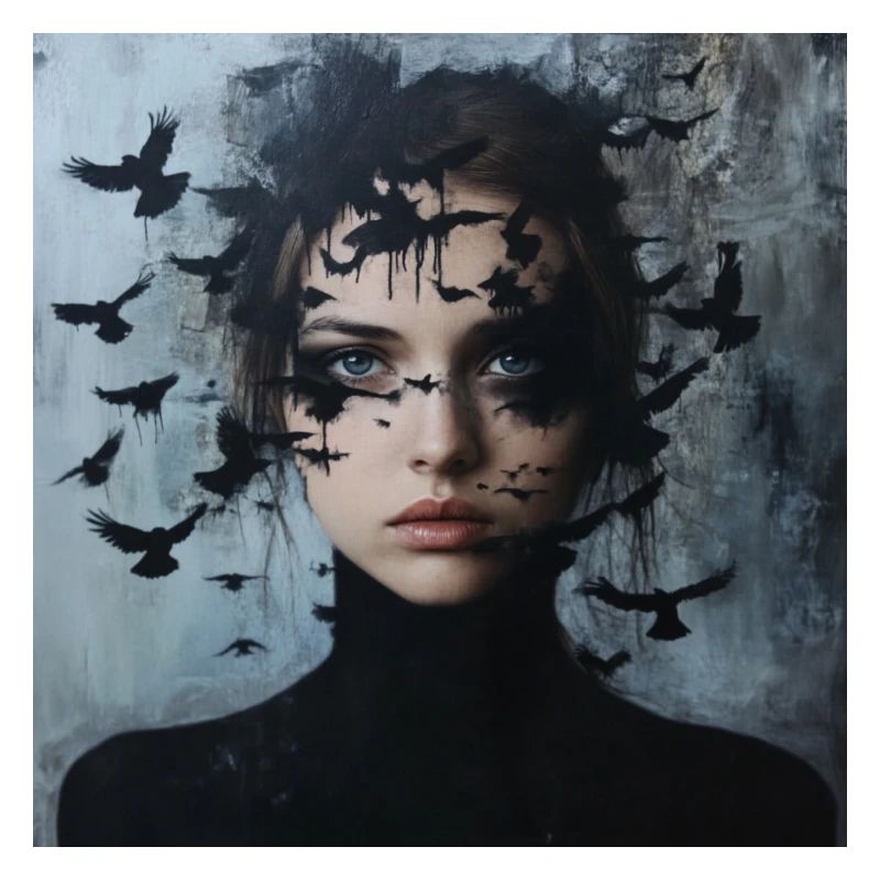 Midnight Birds Portrait