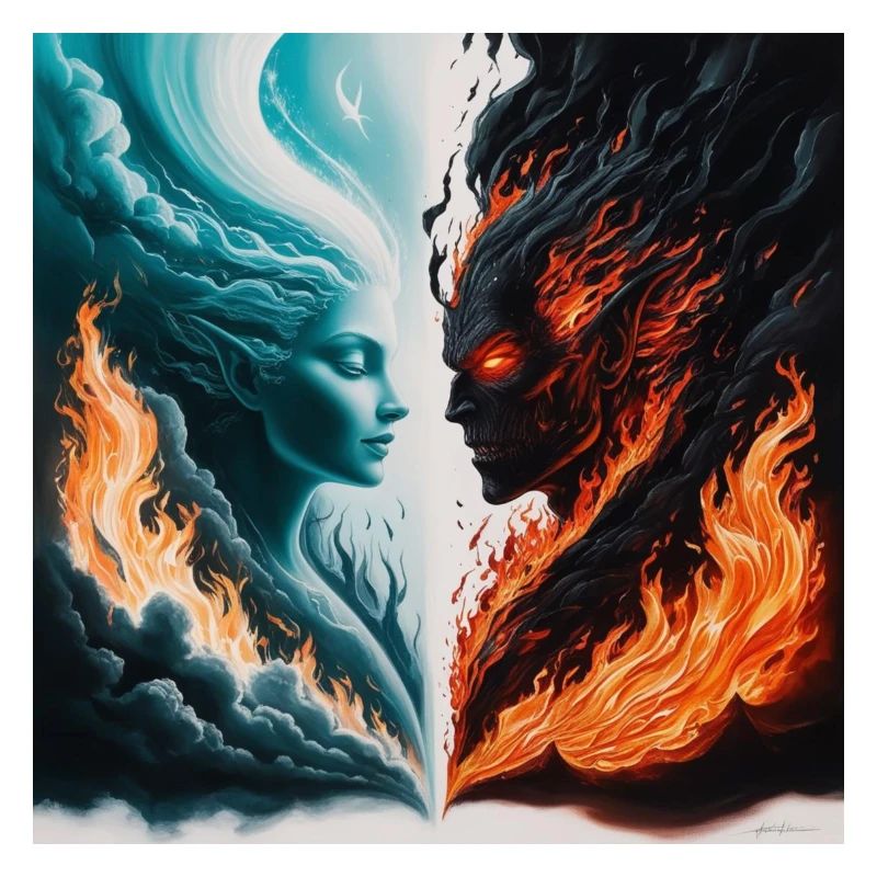 Dualer Feuer- und Wassergeist