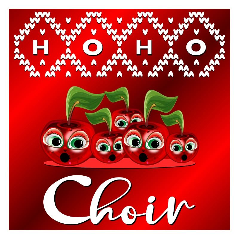 Lustige Weihnachtschorkirschen