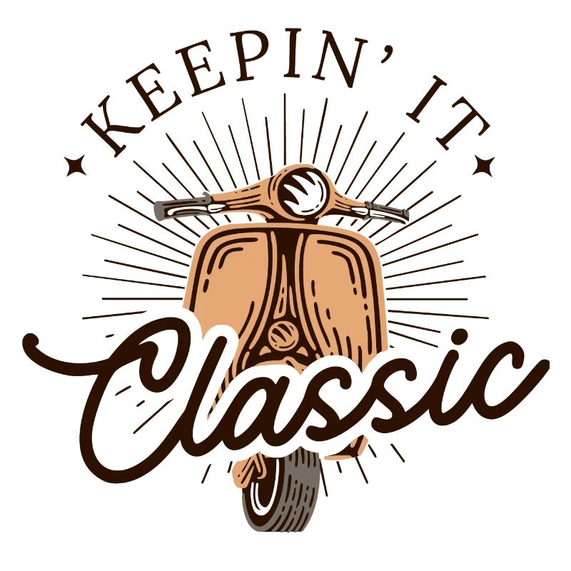 Keepin' It Classic - Look de scooter vintage