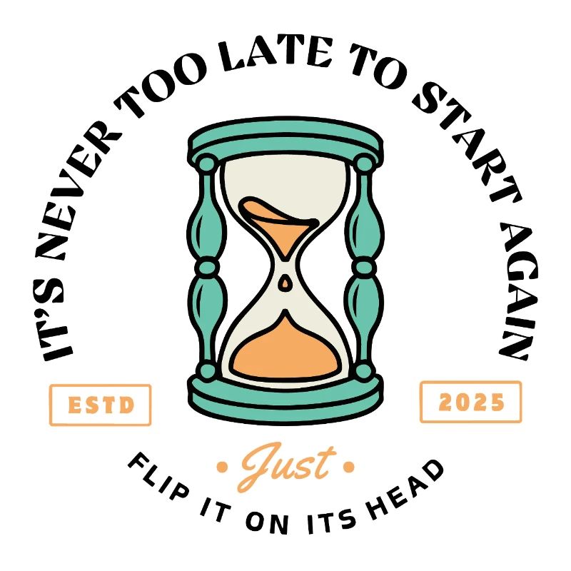 Time for Change – Hourglass Motif