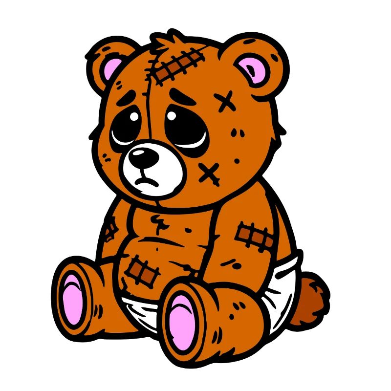 Little sad bear