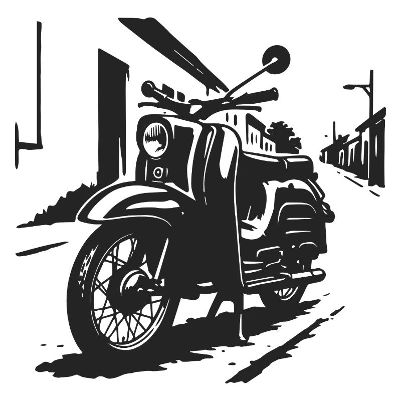 Straßenpoesie auf zwei Rädern