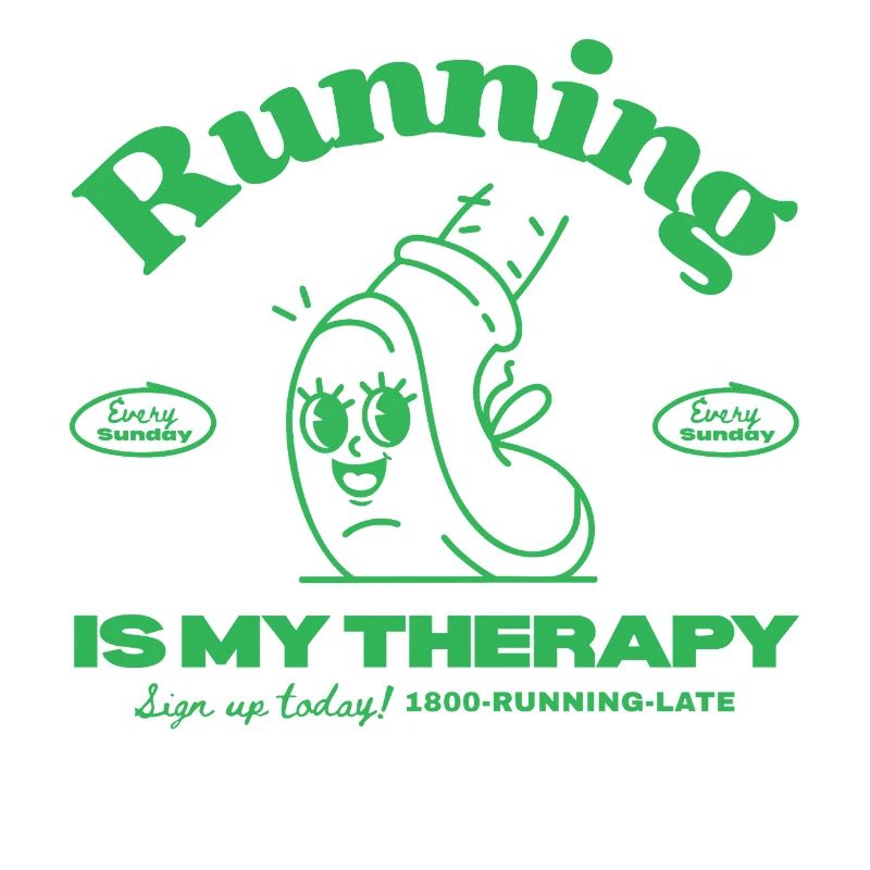 Retro Running Love