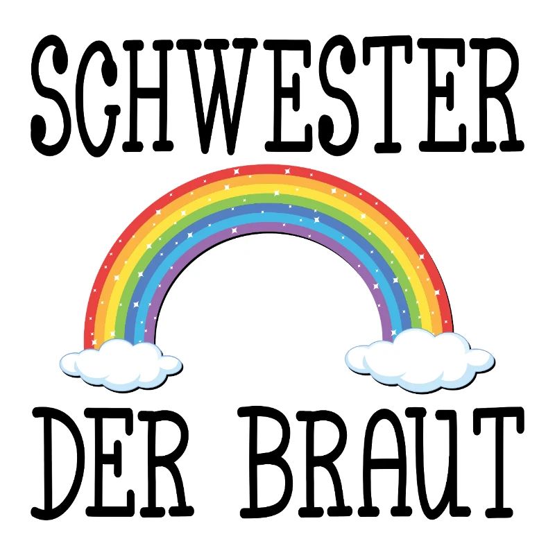 REGENBOGEN HOCHZEIT - SCHWESTER DER BRAUT