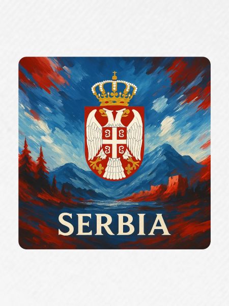 Serbische Legende Design