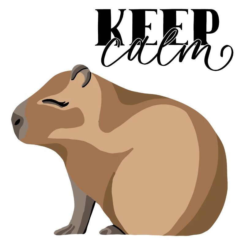 Keep Calm Capybara