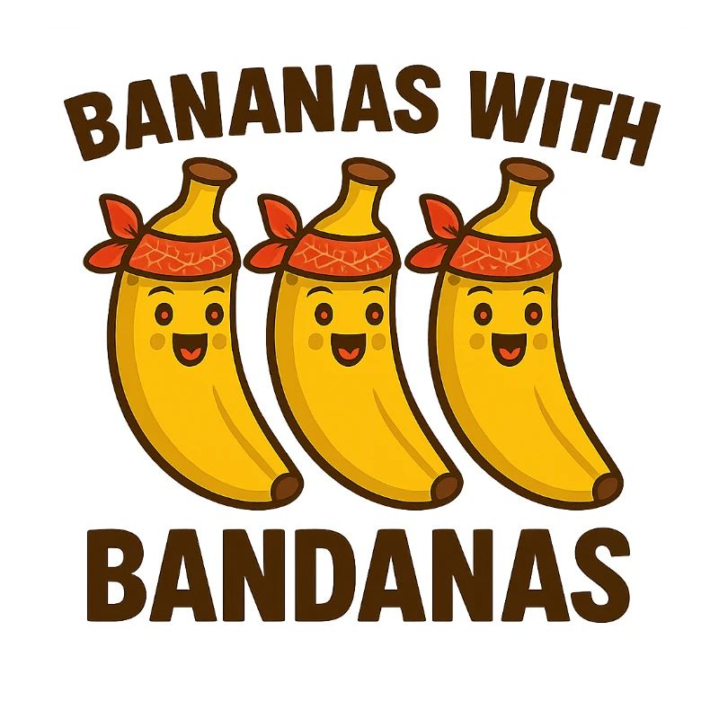 Bananas with bandanas