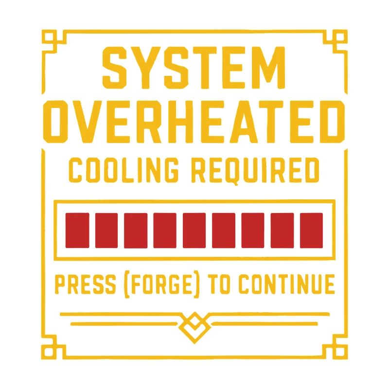 Systemübhitzung – Forge T-Stück